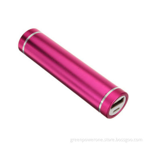 2,600mAh Portable Rose Red External Power Bank Battery ChargerNew